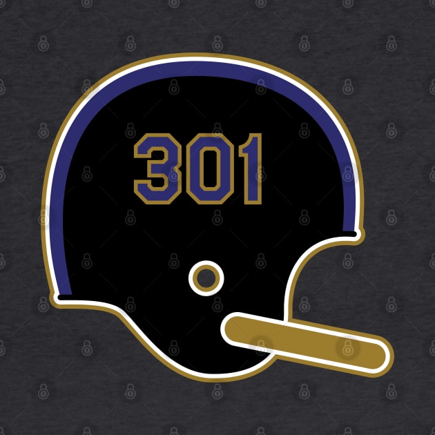 Baltimore Ravens 301 Helmet by Rad Love